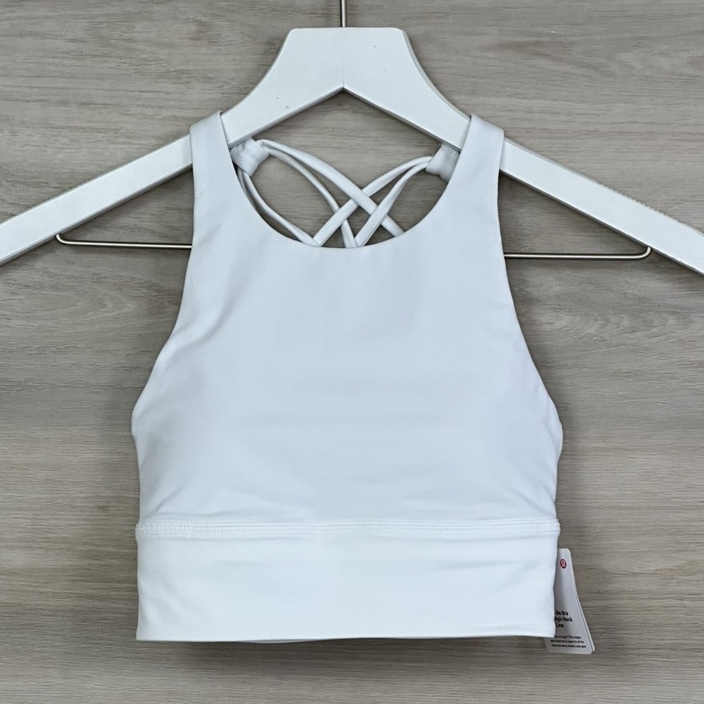 Lululemon Free To Be High Neck Long Line Bra